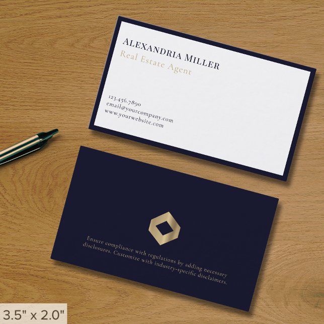 Modern Minimalist Luxury  Business Card (Creator Uploaded)
