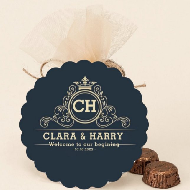 Modern minimalist luxury champagne champagne gold paper coaster (Creator Uploaded)