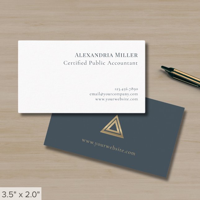 Modern Minimalist Luxury Logo Business Card (Creator Uploaded)