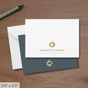 Modern Minimalist Luxury Logo Card