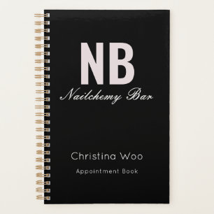 Modern Minimalist Nail Salon Staff Appointment Planner