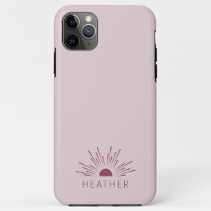 Modern Minimalist Name Phone Case