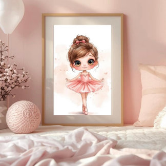 Modern Minimalist Nursery Art Poster