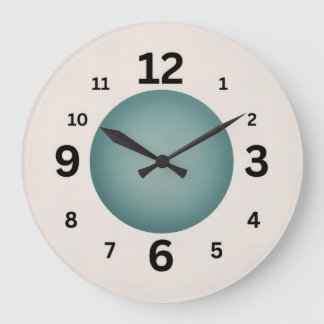 Modern Minimalist nursery clocks