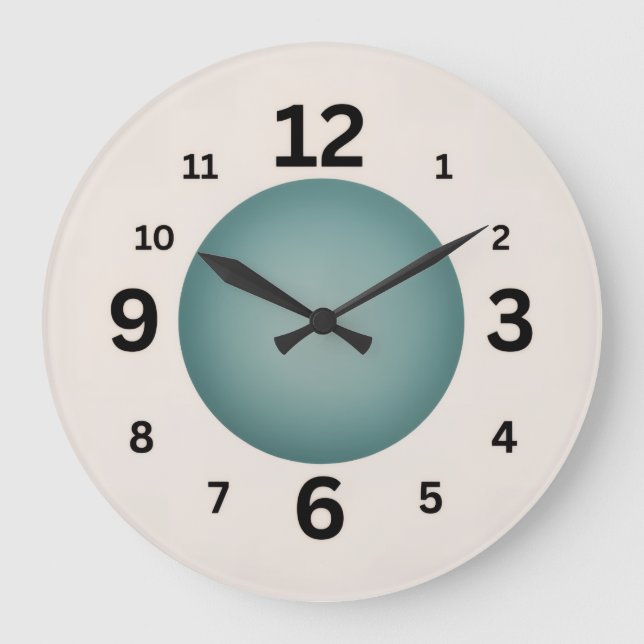 Modern Minimalist nursery clocks (Front)