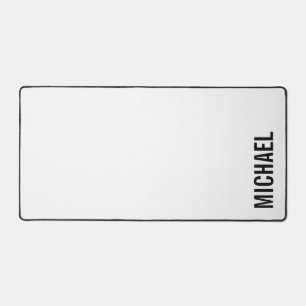 Modern Minimalist Personalized Name Desk Mat