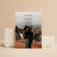 Modern Minimalist Photo QR Code Wedding