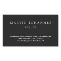 Modern Minimalist Plain Elegant Grey
