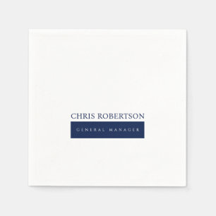 Modern Minimalist Plain Napkin