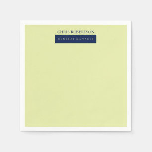 Modern Minimalist Plain Napkin