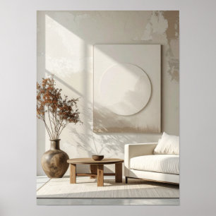 Modern minimalist poster
