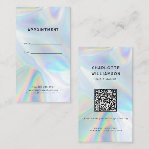 Modern Minimalist Professional Business Appointment Card