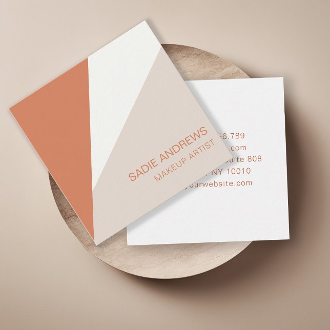 Modern Minimalist Quadratic Business Card (Creator Uploaded)
