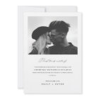Modern Minimalist Script 2 Photo Wedding
