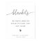 Modern Minimalist Script Blanket Wedding Sign