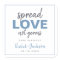 Modern Minimalist Script Spread Love Wedding Favou