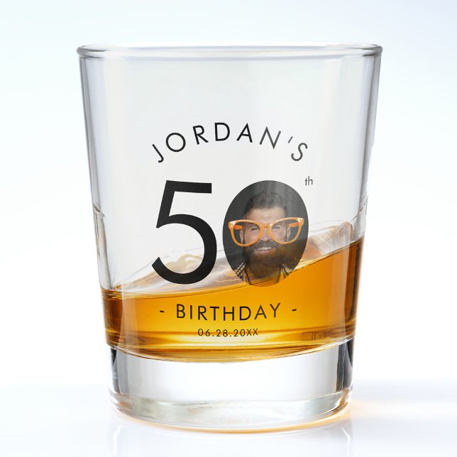 Modern Minimalist Simple Birthday Party Shooter Shot Glass (Creator Uploaded)
