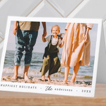 Modern Minimalist Simple Custom Family