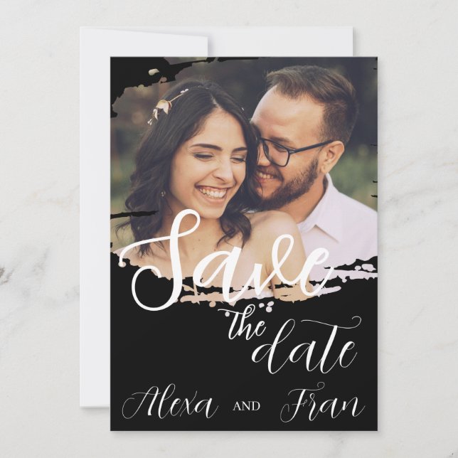 Modern Minimalist Simple Invitation (Front)