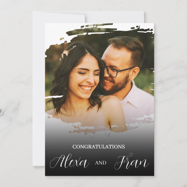 Modern Minimalist Simple Invitation (Front)