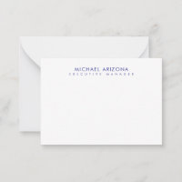 Modern Minimalist Simple Plain Own Name