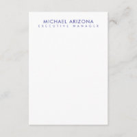 Modern Minimalist Simple Plain Own Name