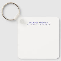 Modern Minimalist Simple Plain Own Name