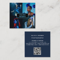 Modern Minimalist Simple Professional Photo qr cod