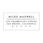 Modern Minimalist | Simple Return Address