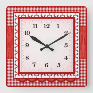 Modern Minimalist Square Acrylic Wall Clock