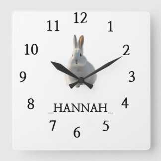 Modern Minimalist Square Wall Clock