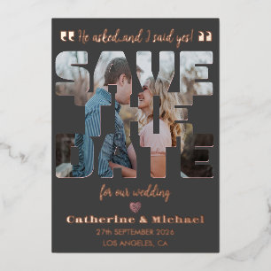 Modern Minimalist Stylish Typography Photo