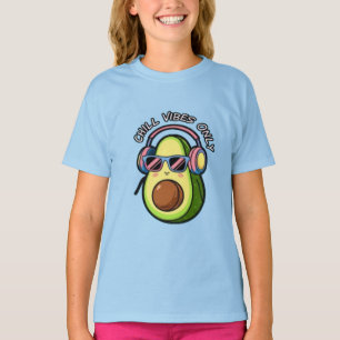 Modern Minimalist Typography Chill Vibes Only T-Shirt