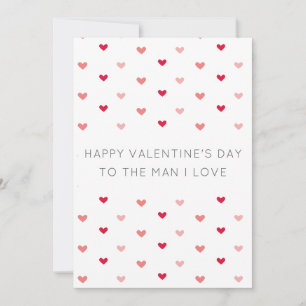 Modern Minimalist Valentine's Day Card