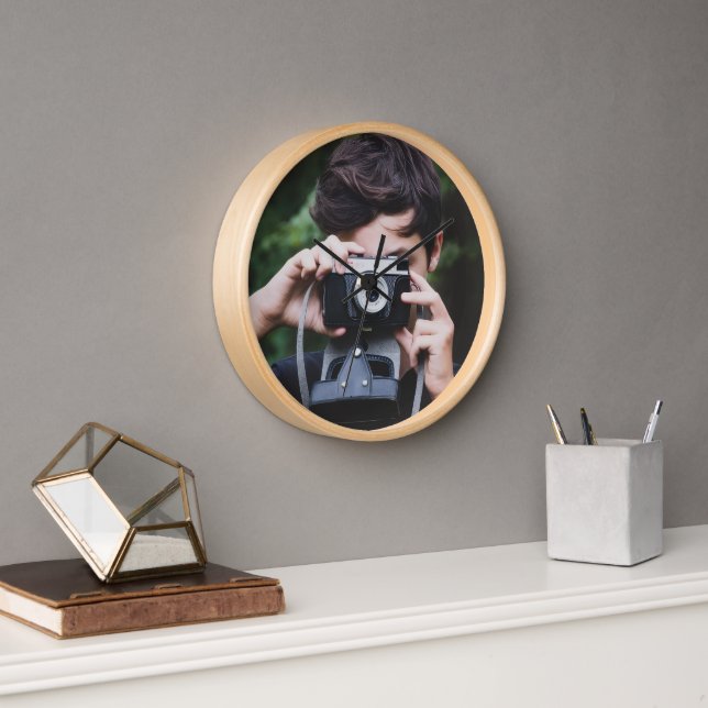 Modern Minimalist Wall Clock (Office)