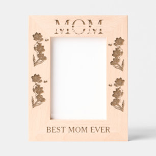 Modern Minimalist we loe you mother's day gifts  Etched Frames