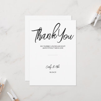Modern Minimalist Wedding Bar Menu Sign Invitation
