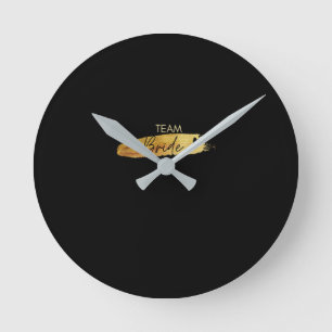 Modern Minimalist Wedding Clock