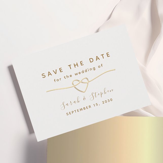 Modern Minimalist Wedding Save The Date (Creator Uploaded)