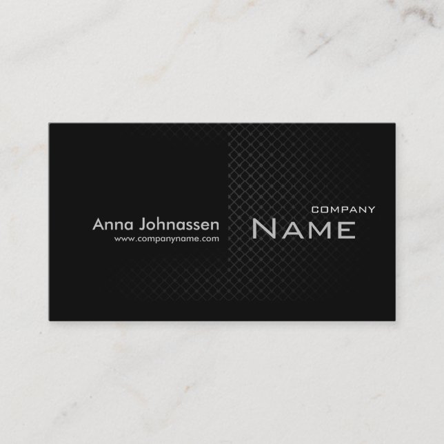 Modern minimalistic business card (Front)