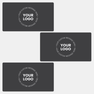 Modern Minimalistic Company Logo/any Image   Grey 