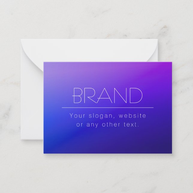 Modern Minimalistic Editable Name | Black & White Card (Front)