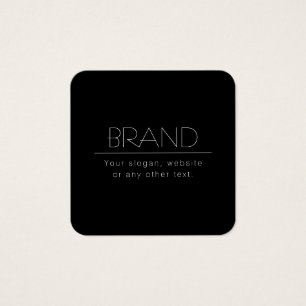 Modern Minimalistic Editable Text   Black & White