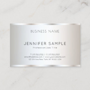 Modern Minimalistic Elegant Professional Template Business Card