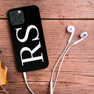 Modern Minimalistic Initials Monogram  Case-Mate  iPhone 13 Case