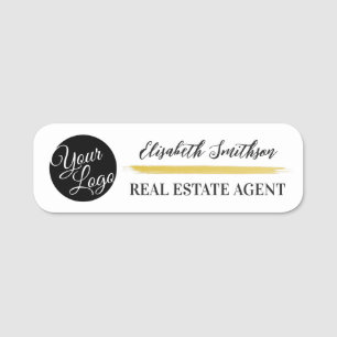 Modern Minimalistic Personalised ID Badge Template