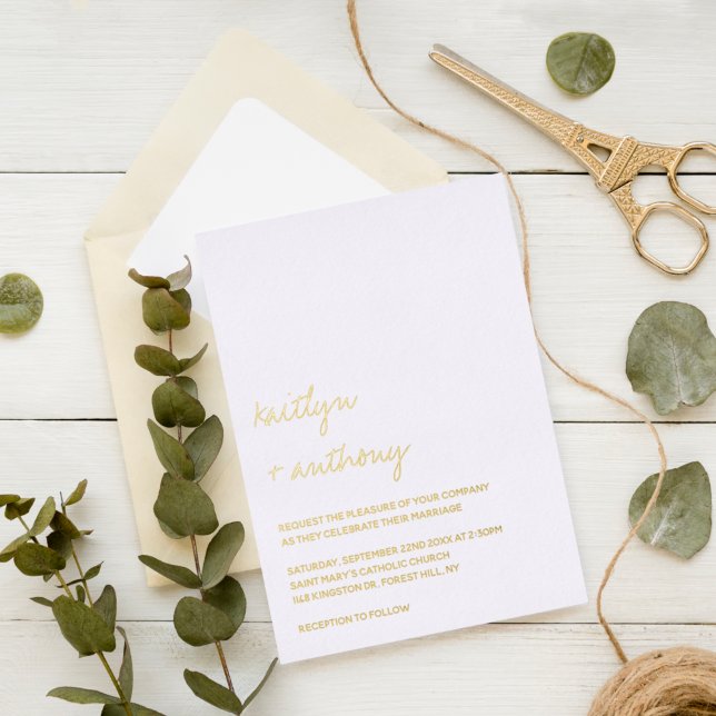 Modern Minimalistic Script Wedding Real (Creator Uploaded)
