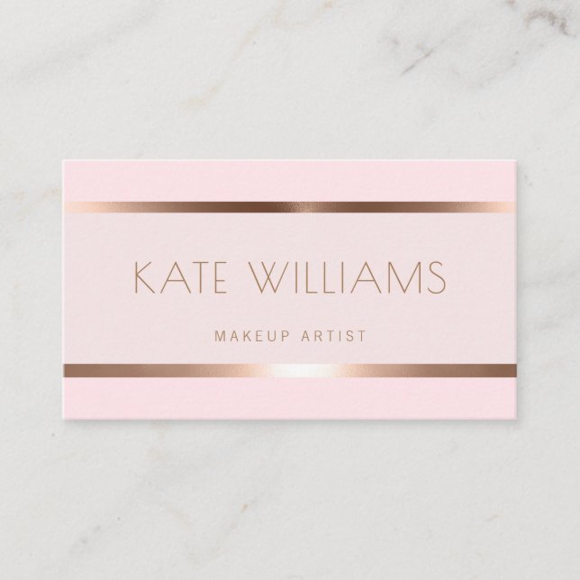 Modern minimalistic simple professional luminous p business card (Front)