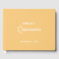 Modern Minmalist Calligraphy Quinceanera