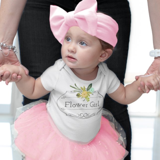 Modern Mint  Damask Flower Girl Wedding T-shirts (Creator Uploaded)